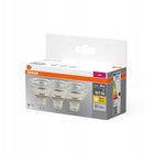 3x Żarówka LED MR16 GU5.3 6,5W = 50W 621lm 2700K Ciepła 12V filament osram do opraw punktowych, reflektorowa, zamiennik