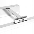 KINKIET LED ŁAZIENKOWY NAD LUSTRO LAMPA 14W 60cm w kolorze CHROM oprawa ścienna srebrna metalowa, oświetlenie strefy