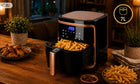 Frytkownica beztłuszczowa 7l AIR fryer aigostar frytownica 1900W LCD czarna czarny