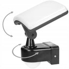 Lampa Zewnętrzna LED 30W Czujnik Ruchu i Zmierzchu Regulacja Halogen Czarny naświetlacz reflektor ogrodowy IP65 2200 lm
