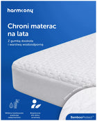 Ochraniacz na materac 80x190 do łóżeczka wodoodporny podkład pokrowiec mata pranie w pralce, właściwości antybakteryjne