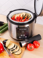 Multicooker elektryczny garnek szybkowar parowar 13 programów kamille do duszenia, pieczenia i gotowania na parze, 5 l
