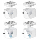 Pochłaniacz wilgoci osuszacz powietrza AquaFloow: 4x urzadzenie + 4x wkład absorber, do pomieszczeń, pojemnik 250 ml