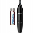 Trymer do nosa uszu brwi bezprzewodowy Philips NT1650 czarny