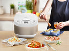 Multicooker tefal SimplyCook Plus ryżowar 12w1 4l garnek elektryczny 4 l 750 w biały