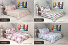 Pościel z Kory Figaro 220x200 Bielawa Produkt Polski Bawełna Gruba kora komplet 3 części, poszwa i poszewki 70x80 cm