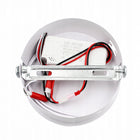 LAMPA SUFITOWA LED PLAFON CZARNY KWADRAT 20W CCT 3 BARWY 3000-6000K oprawa metalowa z wbudowanym źródłem światła do