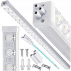 Lampa LED Panel Oprawa Do Garażu Warsztatu 60cm 18W 1800lm 4000K Szeregowa plafon prostokątny do piwnicy, magazynu i