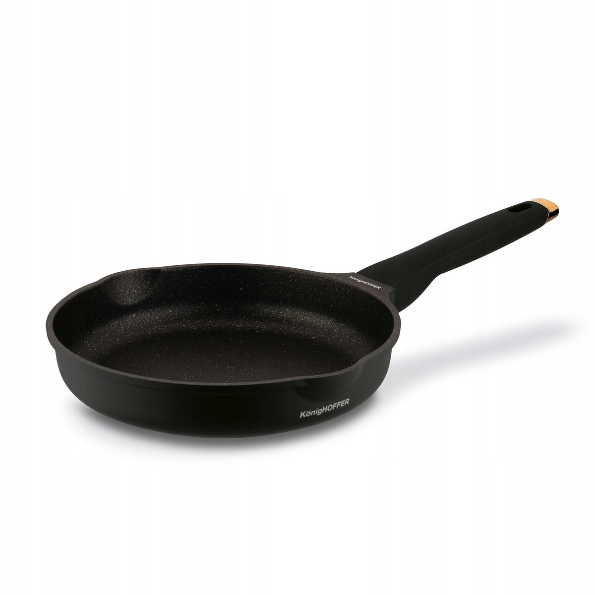 Patelnia tradycyjna Konighoffer Black Rose 20 cm non-stick do smażenia, na indukcję, gaz, ceramikę i kuchenkę