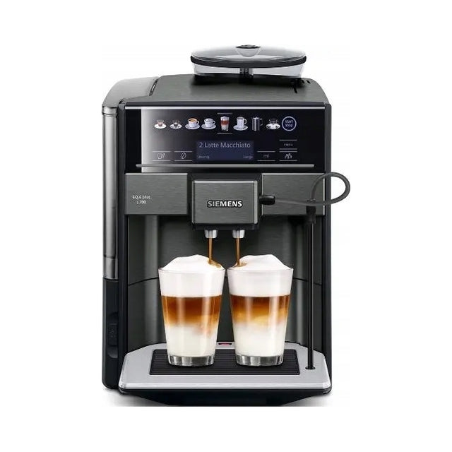 Ekspres ciśnieniowy do kawy Siemens EQ.6 plus S700 TE657319RW 1500W automat z młynkiem, cappuccino, latte macchiato, flat white, americano, 19 bar
