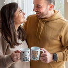 Zestaw 2 kubków białych misie YOU ARE MY bubu i dudu cute bear love MIŚ WZ ceramiczne naczynia do kawy i herbaty 330