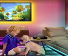 Taśma LED 15m RGB 5050 Bluetooth Pilot Aplikacja Zestaw Ledy SMD 30led/m kolorowe oświetlenie dekoracyjne do pokoju