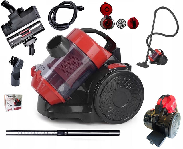 Odkurzacz bezworkowy cyklonowy 3200W mocny 2l filtr hepa 1 kg