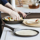 Patelnia do NALEŚNIKÓW nieprzywierająca indukcja gaz Valdinox Aurum 24 cm do smażenia placków, pancakes, kuchenka