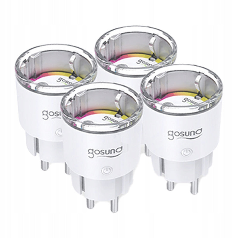 Inteligentne Gniazdko Zestaw 4szt EP2 ZigBee Gosund 10A 3680W Czteropak gniazdo elektryczne do sterowania sprzętem