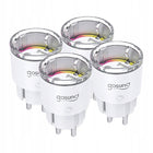 Inteligentne Gniazdko Zestaw 4szt EP2 ZigBee Gosund 10A 3680W Czteropak gniazdo elektryczne do sterowania sprzętem