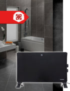 Grzejnik Elektryczny Konwektorowy Energooszczędny Mocny 2KW Termostat Turbo ogrzewacz do domu i biura, dogrzewanie