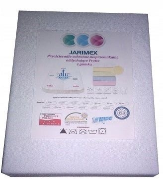 Prześcieradło nieprzemakalne 140x200 Frotte 160gram z gumką, jersey, podkład ochronny na materac, do łóżka
