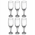 Kieliszki do szampana prosecco tango 190 ml zestaw 6 szt komplet kieliszków na przyjęcia, wesela i toasty, do wina