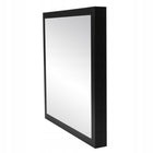 Panel LED 36W natynkowy czarny 40x40cm Plafon lampa sufitowa, oprawa oświetleniowa, ciepła barwa światła, zasilanie
