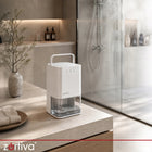Osuszacz Powietrza Pochłaniacz Wilgoci Cichy Timer LED 1400ml 380ml/24H 36 w biały