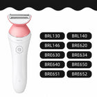 2x Głowica tnąca do depilatora philips BRL140 BRL130 BRL136 BRL146 głowica do golarki biały golarka