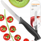 FISKARS NÓŻ NOŻYK POMIDORÓW MIĘKKICH WARZYW OWOCÓW ZĄBKOWANY OSTRY 11,5cm kuchenny do krojenia, stalowe ostrze