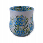 Kubek technologia bolesławiec niezapominajki handmade na prezent ceramiczne naczynie do kawy i herbaty, 350 ml