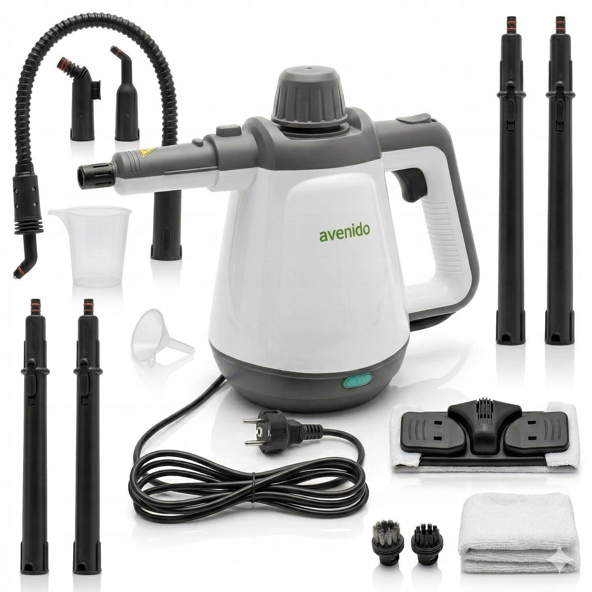 Myjka parowa parownica czyścik do okien MOP parowy 2000W 3,5bar duży Zestaw 0.45 l