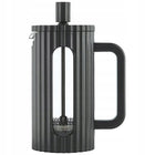 Zaparzacz tłokowy do kawy herbaty ziół 350 ml dzbanek szklany French Press praska francuska, 3 filiżanki, czarny