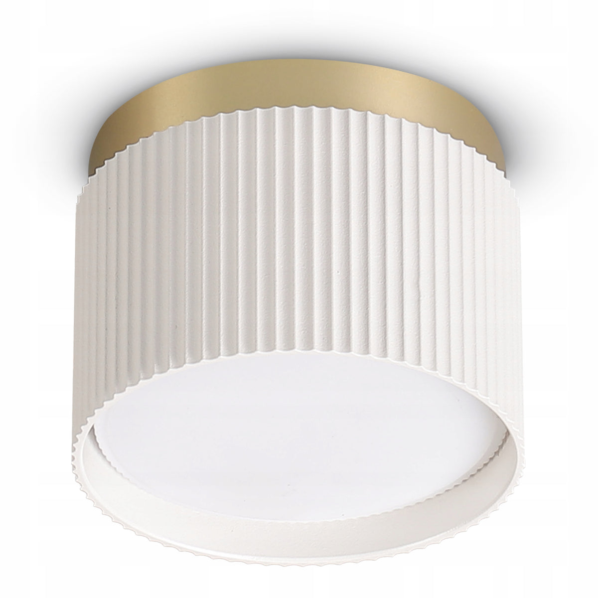 Oprawa Halogenowa GX53 Lampa Sufitowa TUBA LED Natynkowa Ryflowana SPOT oczko oświetleniowe okrągłe, 1 punkt