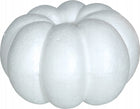 Dynia biała do dekoracji styropianowa styropian DIY ozdabianie halloween figurka do prac plastycznych, rękodzieło