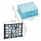 Filtry do odkurzacza bosch GL30 GL45 GL40 ProPower Moveon serie 4 serie 6 zamiennik 2 szt.