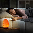 LAMPA SOLNA 3-5 kg LAMPKA NOCNA sól himalajska JONIZATOR Z SOLI NA BIURKO oświetlenie dekoracyjne do wnętrz, żarówka w
