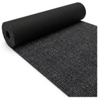 Wycieraczka Wejściowa Chodnik Na Wymiar szer. 80cm z metra z rolki na Gumie mata pod drzwi, czarna, tekstylno-gumowa 5