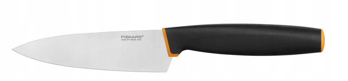 FISKARS CONTROL+ NÓŻ SZEFA KUCHNI 12 CM JAPOŃSKA STAL NIERDZEWNA do krojenia i siekania warzyw oraz mięsa, rękojeść z