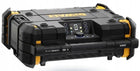 Radio budowlane DeWalt DWST1-81078-QW bluetooth głośnik warsztatowy, odbiornik do pracy, kompatybilny z akumulatorami