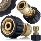 REDUKCJA ADAPTER GNIAZDO M22 NA SZYBKOZŁACZE SZYBKOZŁACZKA 1/4” DO KARCHER przejściówka do pistoletu myjki ciśnieniowej