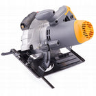 Pilarka tarczowa ręczna przecinarka 2250W laser 2xTARCZE powermat zasilana sieciowo, głębokość cięcia 55 mm, średnica