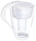Dzbanek filtr dafi Crystal 2.0l + Wkład do filtrowania wody pitnej, szklany, biały, 10 elementów w komplecie