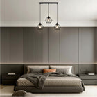 LAMPA WISZĄCA SUFITOWA ŻYRANDOL BRYLANT LED Czarna Metalowa 3xE27 LOFT oświetlenie do salonu jadalni kuchni