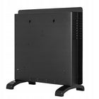 Grzejnik elektryczny łazienkowy szklany konwektorowy WiFi 1kW EGW-10C 520 mm 470 mm grzewcza czarny