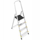 Drabina aluminiowa domowa jednostronna profesjonalna higher 4 stopnie 150kg drabinka do prac remontowych i malowania