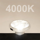 Żarówka LED AR111 15W =140W 4000K 45st GU10 neutralna ledlux nie mruga reflektorowa 1150 lm do oświetlenia punktowego