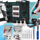 ZESTAW STACJA LUTOWNICZA 2W1 HOT AIR LUTOWNICA YIHUA 706+ GROTY MATA CYNA do napraw elektroniki, serwis PCB i SMD, 640