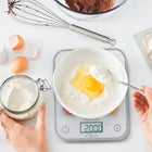 Waga kuchenna Tefal Optiss BC0D4 5kg precyzyjna do 1g baterie szklana, tarowanie, pomiar gramów i mililitrów