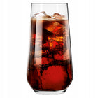 Szklanki do napojów Splendour KROSNO 6szt 480ml szklane naczynia na wodę, soki i drinki, bezbarwne, do mycia w zmywarce