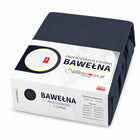 Prześcieradło bawełniane z gumką 140x200 bawełna wysoki materac 30cm kolory na łóżko, certyfikat oeko-tex Standard 100