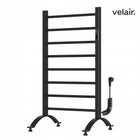 VELAIR NEO GRZEJNIK ŁAZIENKOWY ELEKTRYCZNY 200W drabinka CZARNY 80x50cm 500 mm 800 mm grzewcza