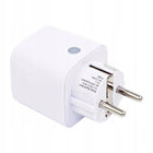 Inteligentne Gniazdko Shelly Plug M Gen3 Wi-Fi Bluetooth Matter 3000W Białe smart plug, wtyczka do sterowania